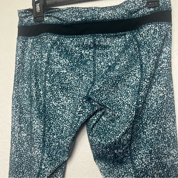 Lululemon Inspire Tight II Pebble Parfait Pink Alberta Lake Black leggings - Picture 7 of 9